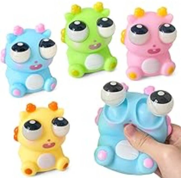 SQUISHY DRAGON OJOS SALTONES 14cm