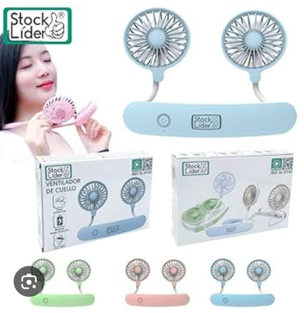 VENTILADOR CUELLO USB STOCK LIDER