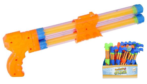PISTOLA LANZA AGUA 2TUBOS 48cm