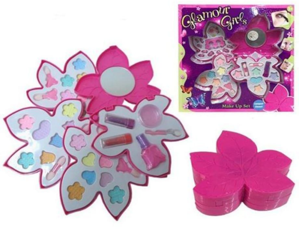 SET MAQUILLAJE 4NIVELES CAJA