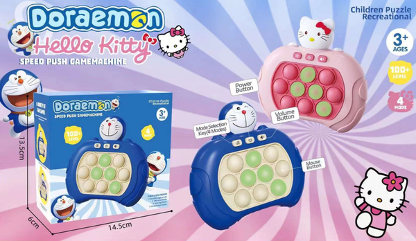 JUEGO MEMORIA ELECTRONICO DORAEMON/KITTY