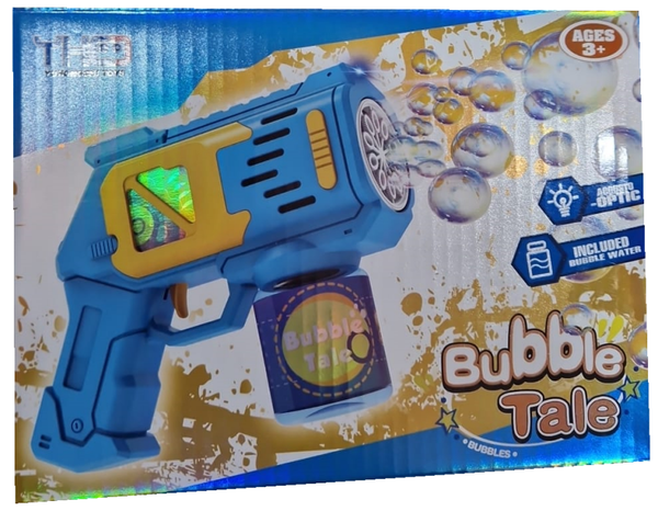 PISTOLA POMPAS JABON ELECTRICA LUZ