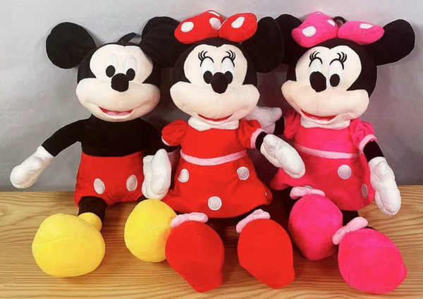 PELUCHE MEDIANO MICKEY/MINNIE 25cm