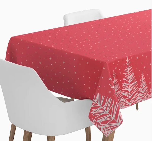 MANTEL NAVIDAD ROLLO ROJO DECO 1,2 x 5m