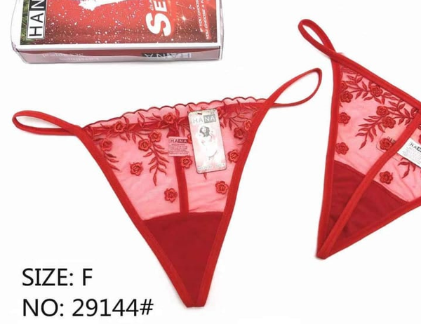 TANGA SRA. ALGODON ROJO (12)