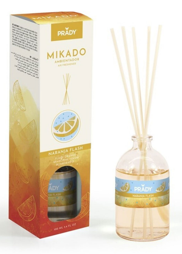 AMBIENTADOR MIKADO PRADY NARANJA FLASH 100ml