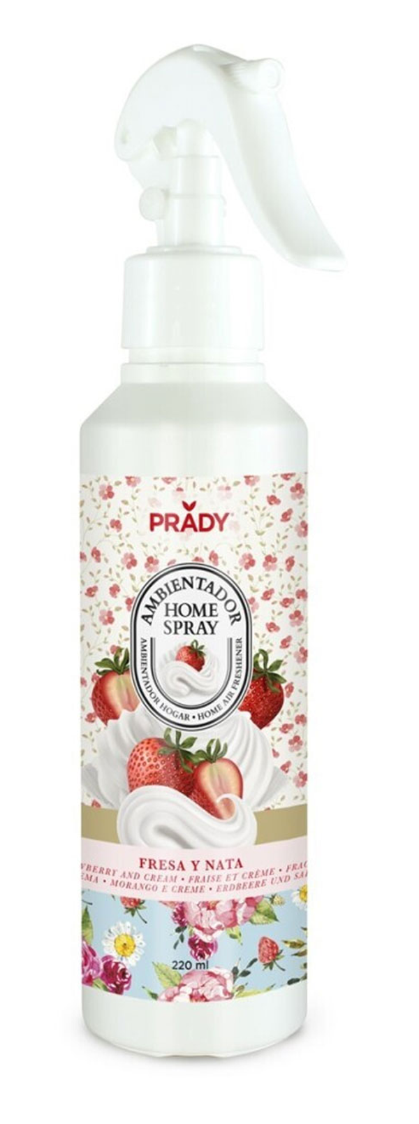AMBIENTADOR SPRAY PRADY FRESA Y NATA 220ml
