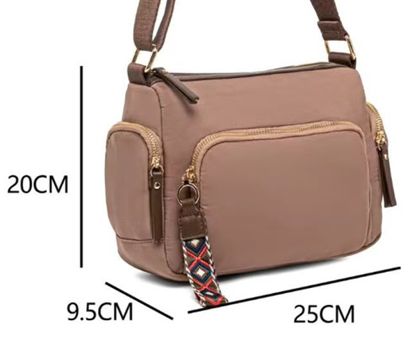 BOLSO BANDOLERA CUADRADO 25x20cm