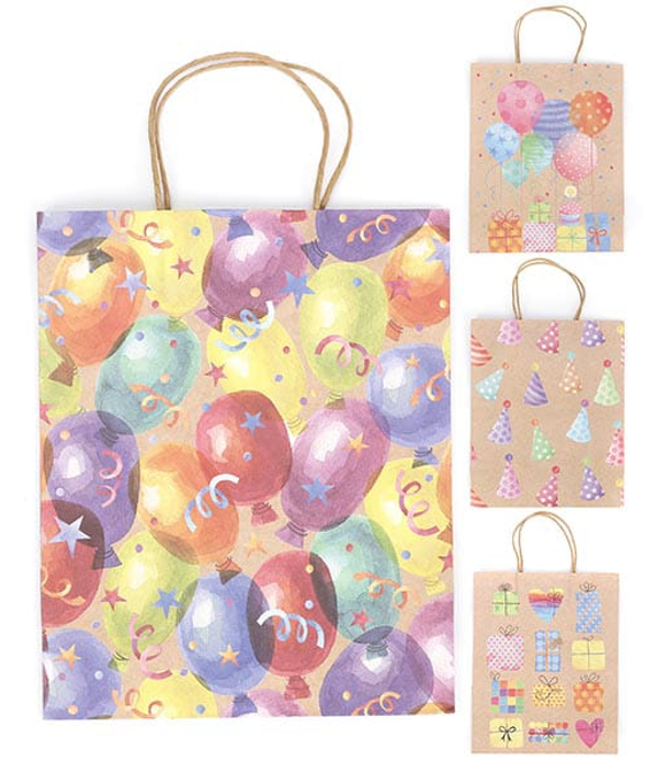 BOLSA REGALO CARTON GLOBOS (12)