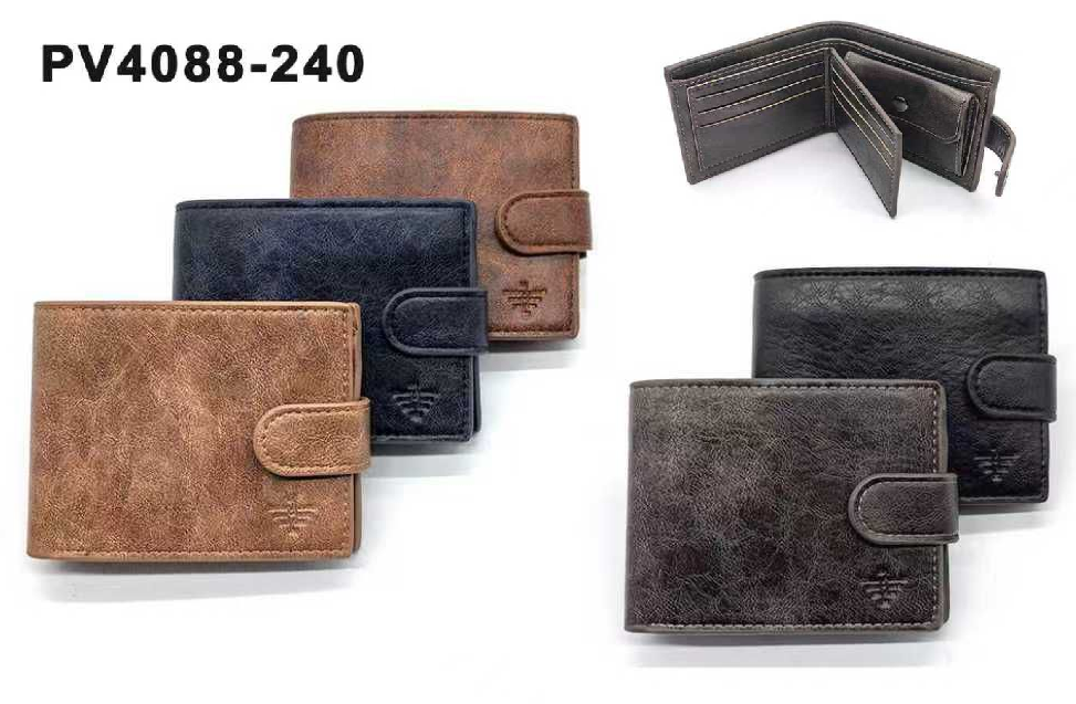 CARTERA CRO. PIEL MONEDERO INTERIOR 11x8cm