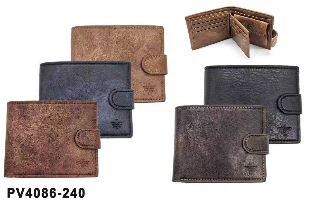 CARTERA CRO. PIEL MONEDERO INTERIOR 11x8cm