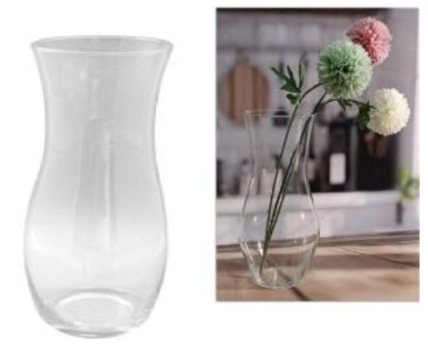 FLORERO CRISTAL CLAUDIA 30cm