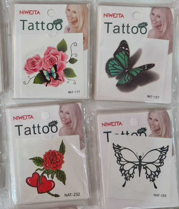 TATUAJES TEMPORALES SURTIDOS