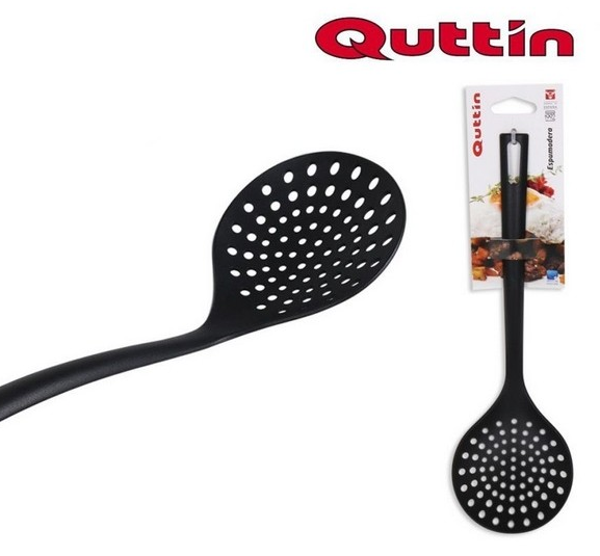 ESPUMADERA NYLON NEGRA QUTTIN