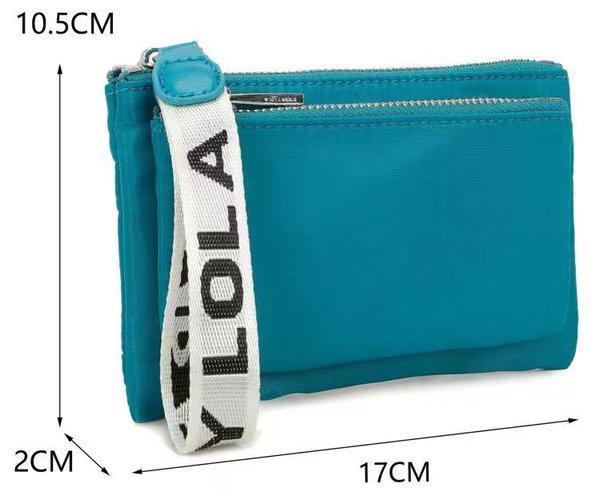 CARTERA MATERIAL 2CREMALLERAS MARCA 17x11cm