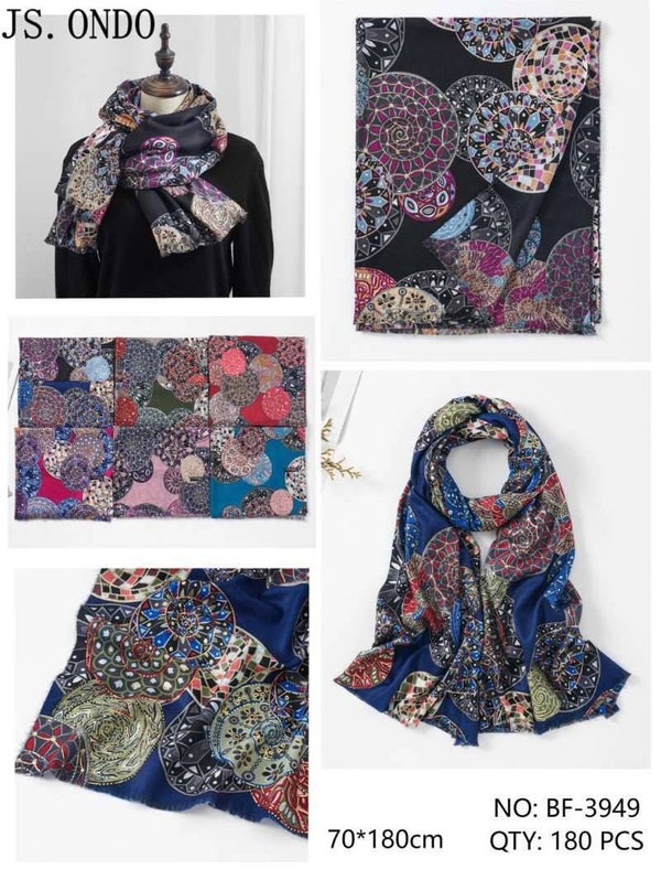 PAÑUELO SRA. FINO DECORADO