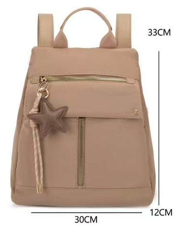 MOCHILA PASEO ADORNO 33x30cm