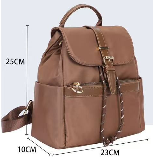 MOCHILA PASEO HEBILLA 25x23cm