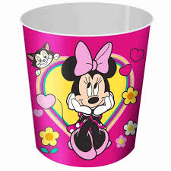 PAPELERA INF. PLASTICO MINNIE