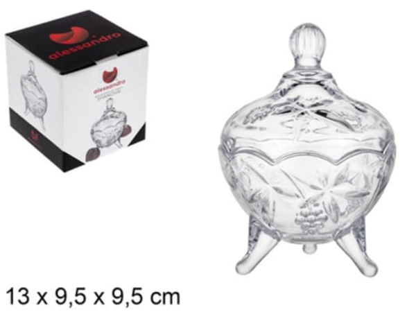 BOMBONERA CRISTAL SHANGHAI 13cm