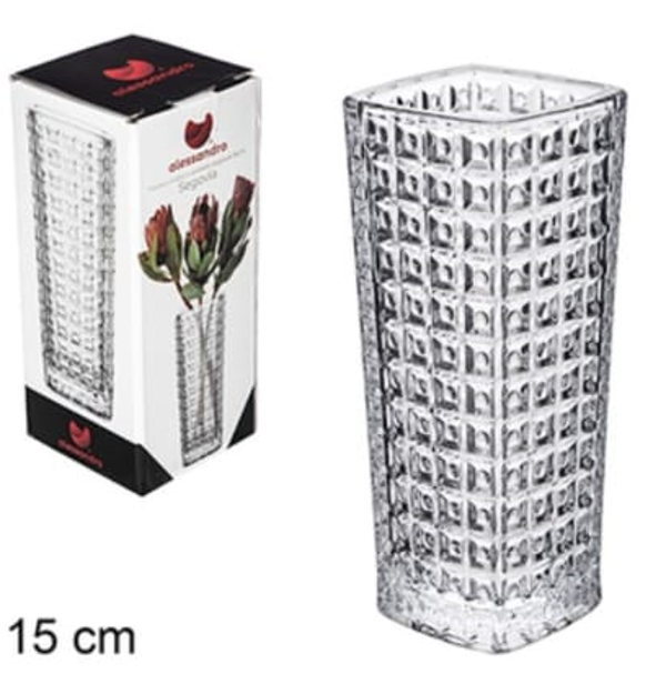 FLORERO CRISTAL SEGOVIA 15cm