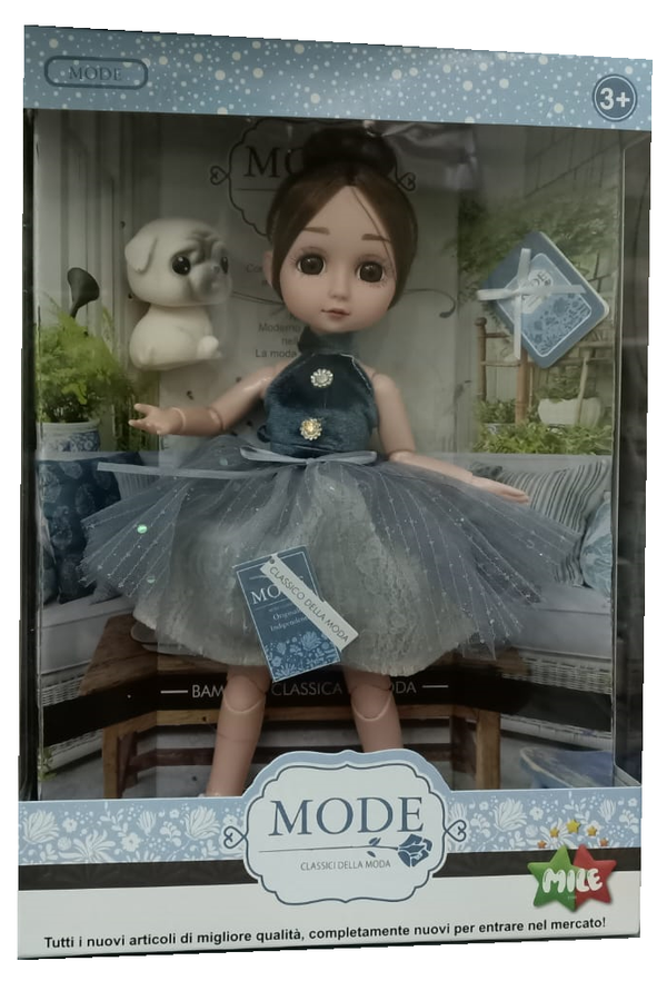 MUÑECA MODE MILE CAJA 38cm