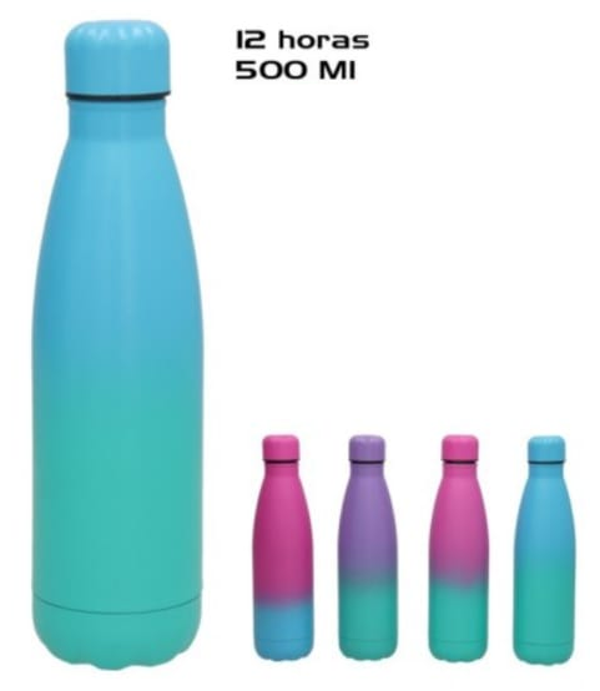BOTELLA TERMO ACERO 500ml