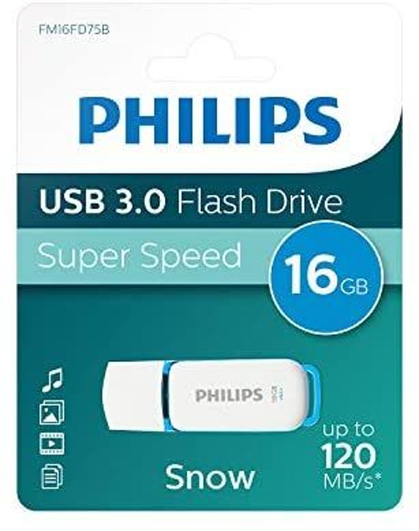 PENDRIVE 16GB PHILIPS 3.0