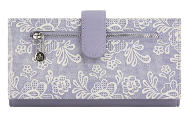 CARTERA SRA. ALARGADA VINTAGE 19x10cm