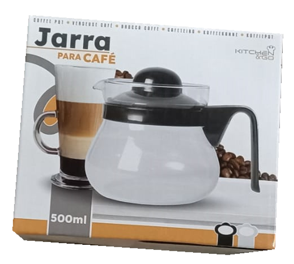 JARRA CRISTAL CAFETERA 500ml