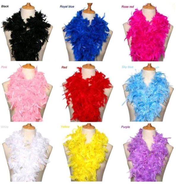 BOA PLUMAS CARNAVAL