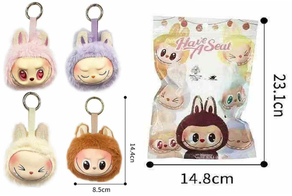 FIGURA SOBRE SORPRESA COLGAR LABUBU