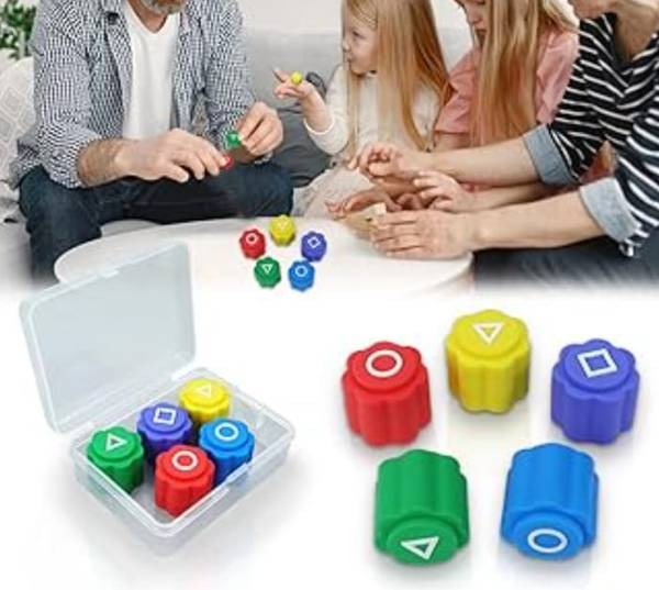 DADOS JUEGO DEL CALAMAR