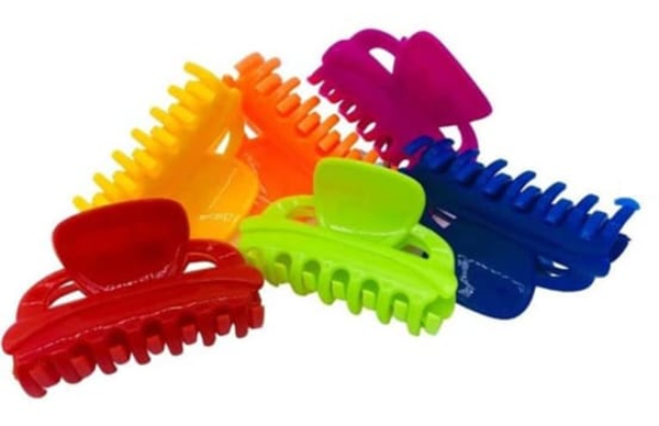 PINZAS PELO PEQUEÑAS COLORES (24)