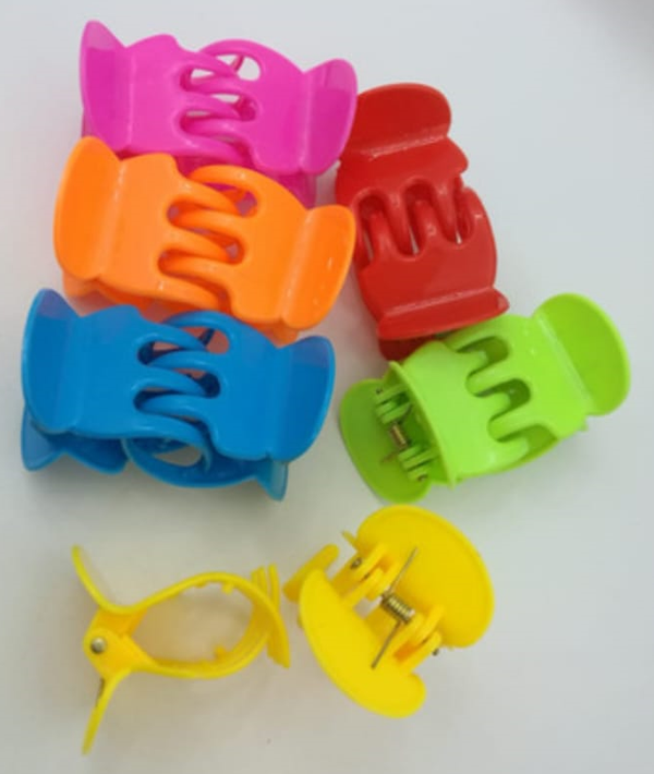 PINZAS PELO PEQUEÑAS COLORES (24)
