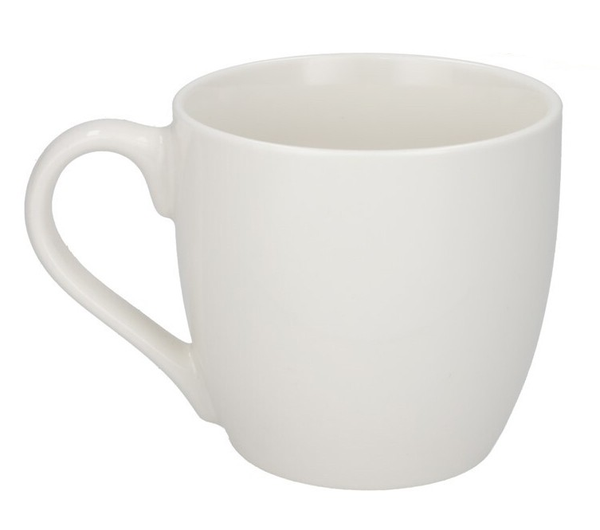 TAZON DESAYUNO CERAMICA BLANCO 420ml (12)