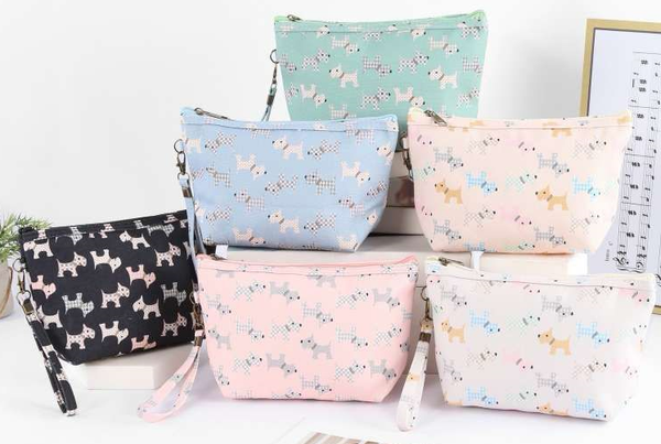 NECESER SRA. RECTANGULAR PERRITOS 25x15cm
