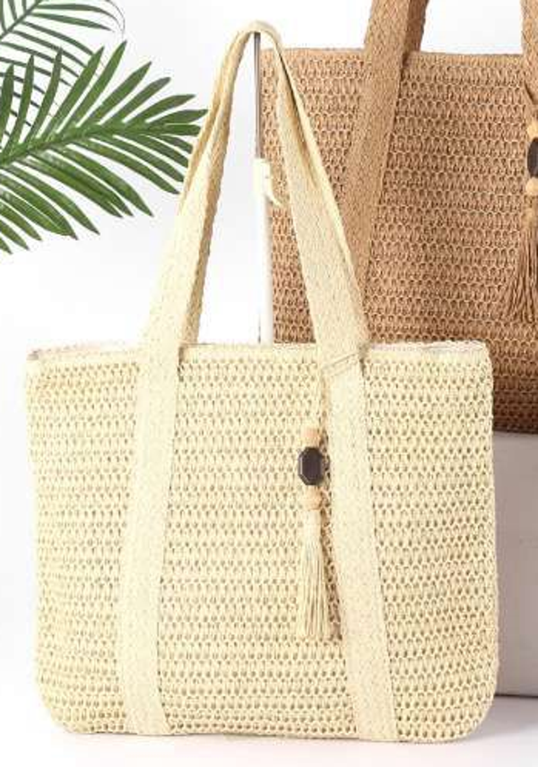 -BOLSO CUADRADO RATTAN CALADO 45x38cm