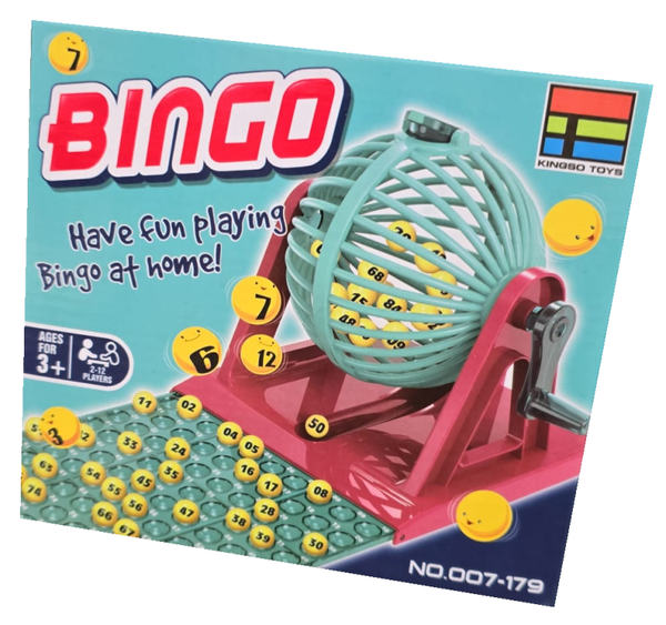 BINGO MANUAL PEQUEÑO CAJA