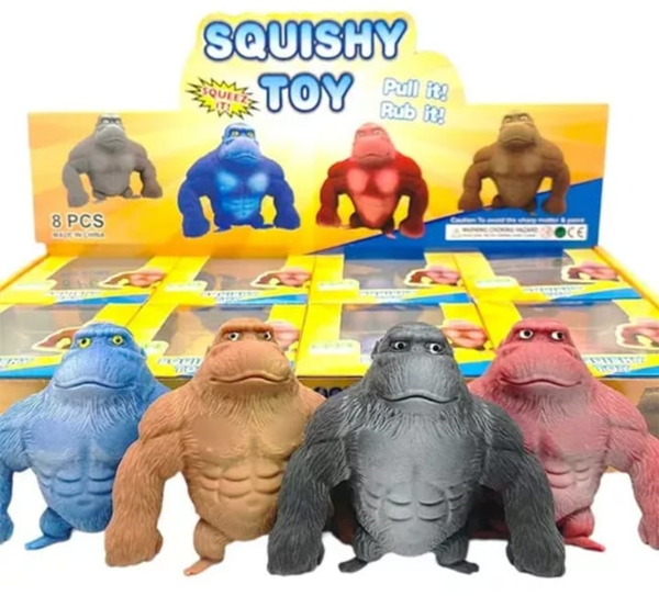 SQUISHY GORILA CAJA EXPOSITOR (6)