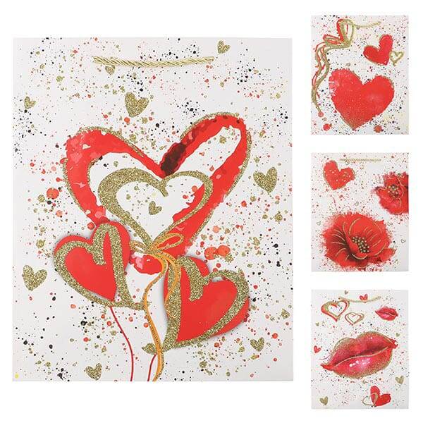 BOLSA REGALO CARTON LOVE (12)