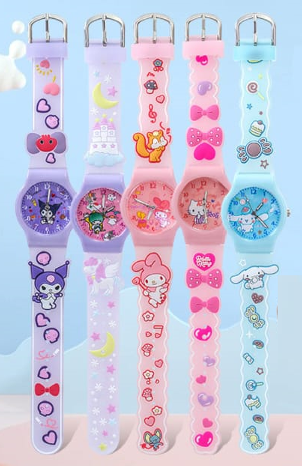 RELOJ PULSERA ANA. KAWAII CON LUZ