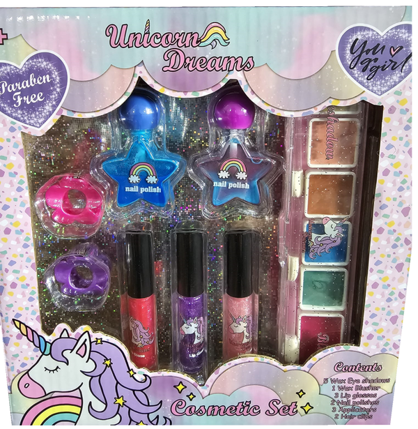 SET COSMETICA YOU GO GIRL UNICORN DREAMS