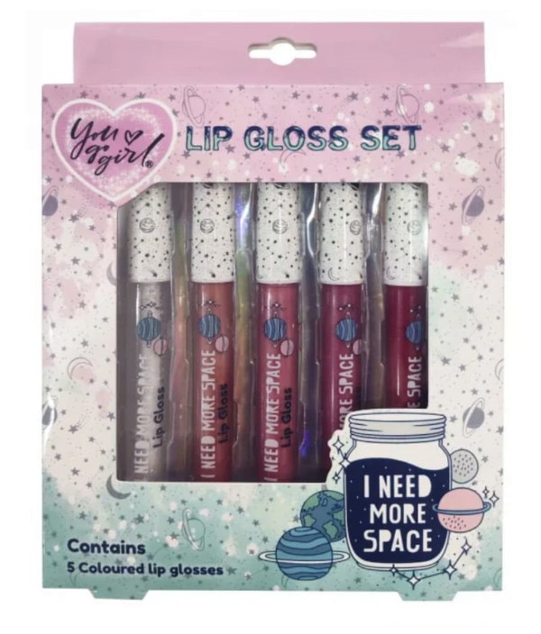 LIPGLOSS SET 5pz YOU GO GIRL