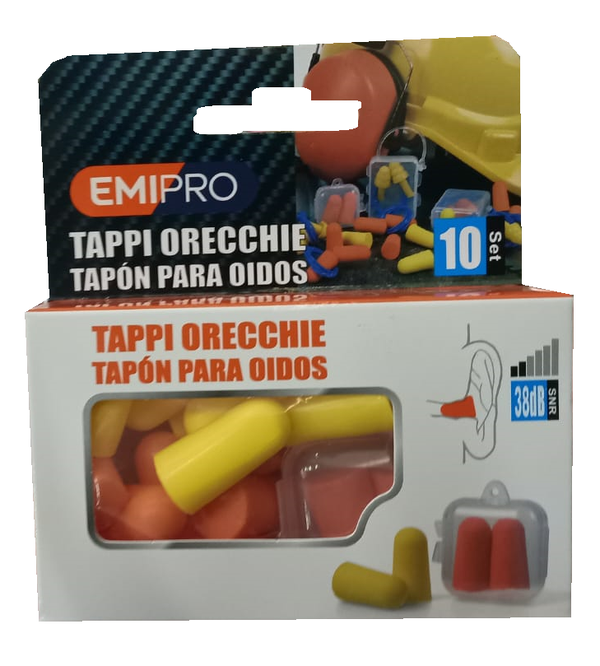 TAPONES OIDOS DESECHABLES 20pz