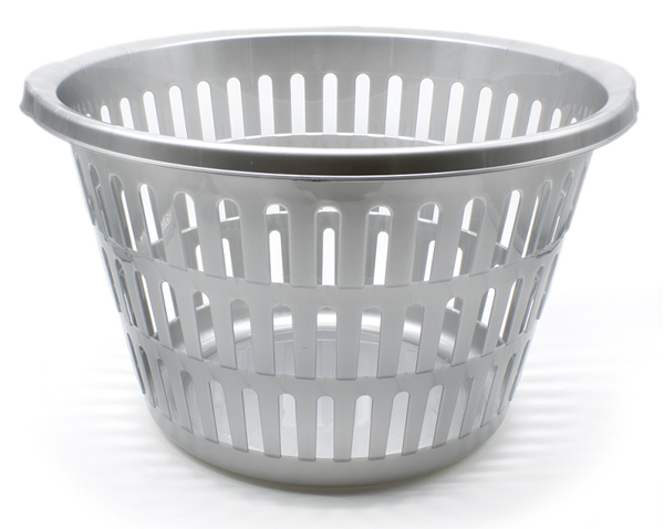 CESTA ROPA REDONDA PLASTICO