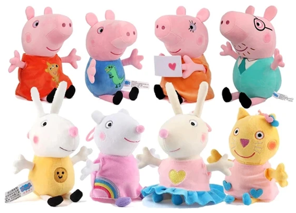 PELUCHE MEDIANO PEPPA PIG 20cm