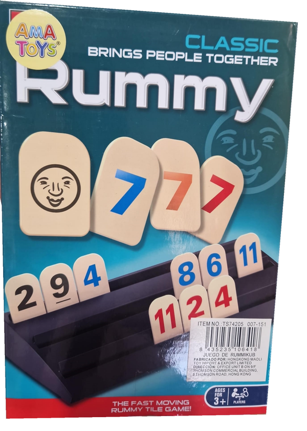 JUEGO MESA RUMMY CLASSIC