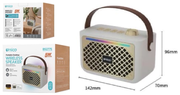 ALTAVOZ BLUETOOTH UNICO BS2775