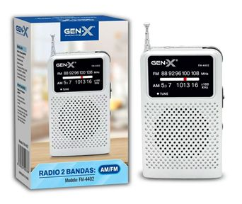 RADIO AM/FM GENX FM4402